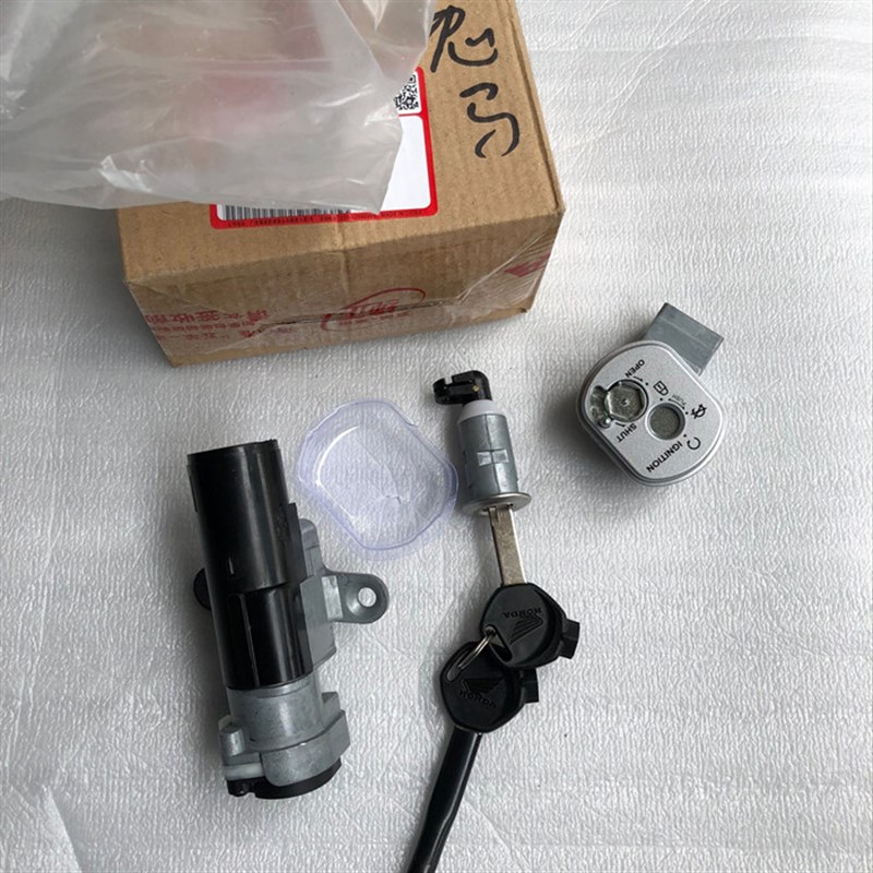 五本电喷  鬼马WH100T-2摩托车电门锁磁性 防盗锁