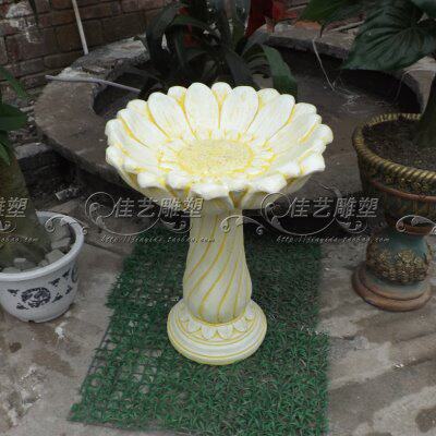 现代欧式入户花园工艺摆设工艺花盆花器储物器摆件装饰品喂鸟器