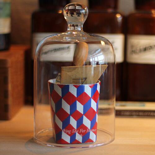 TRUDON Culti astier de villatte adv香薰蜡烛玻璃防尘罩圆形