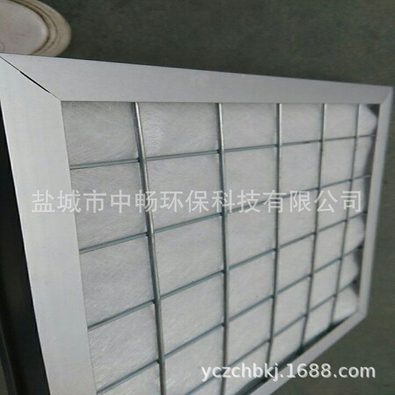 可定涂装线喷涂设备无尘车间初效平板滤网铝框粗效空气过滤器