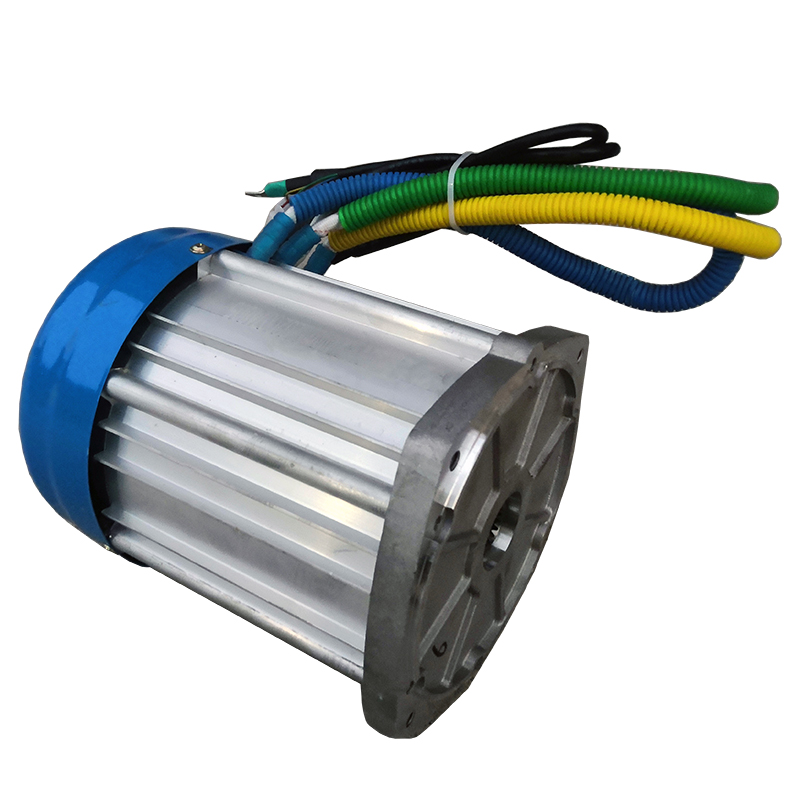 大功率1500w2200无刷电机48伏60v低速后桥16齿工地养殖电动三轮车