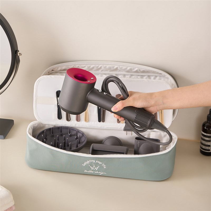 适用戴森/徕芬吹风机收纳包双层防水便携卷发棒收纳盒旅行收纳袋