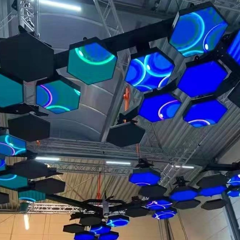 全彩高清柔性显示屏P2P3P4LED异形屏舞台球形定制大屏幕led