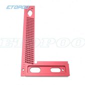 画线尺 夹子 直角尺 L型尺 木工工具 木工尺 ETOPOO木工划线尺