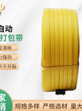 厂家PP打包带机用捆扎带塑料带包装带抗拉力强固定带