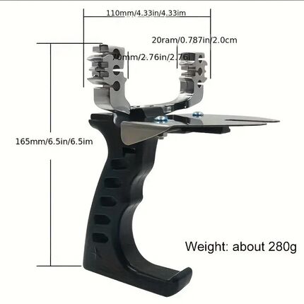 户外弹弓野外钓鱼渔轮弹弓多功能玩具高品质泥丸弹弓