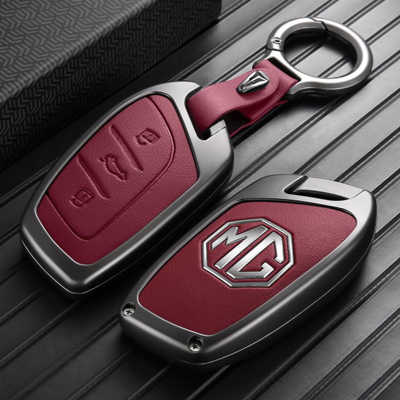 名爵MG5钥匙套天蝎座2025款改装mg6汽车MG ES5MG4 EV金属壳包