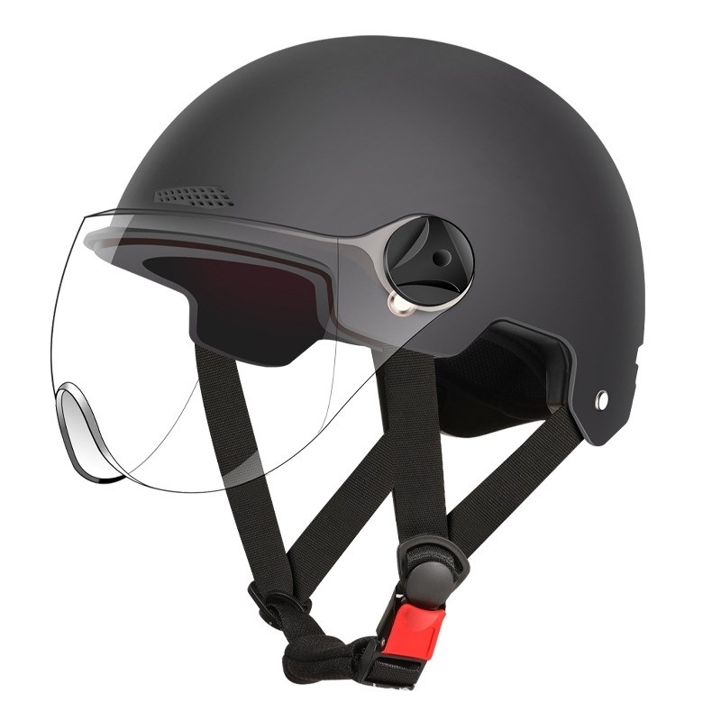 3d头盔四季通用安全头盔电动电瓶车3c认证安全帽女款夏季便携式