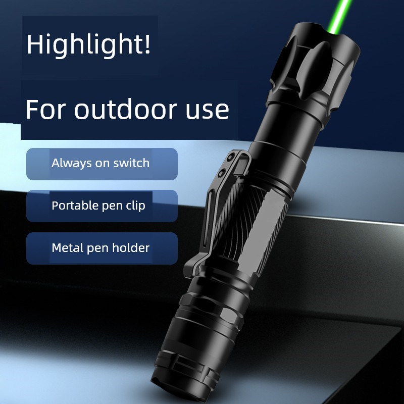 工程激光远程强光红外激光手电筒教练专用神器指向笔大功率可充电