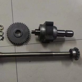 后桥齿轮 轴承 时风配件 时风单缸拖拉机动力输出齿轮轴 农机齿轮
