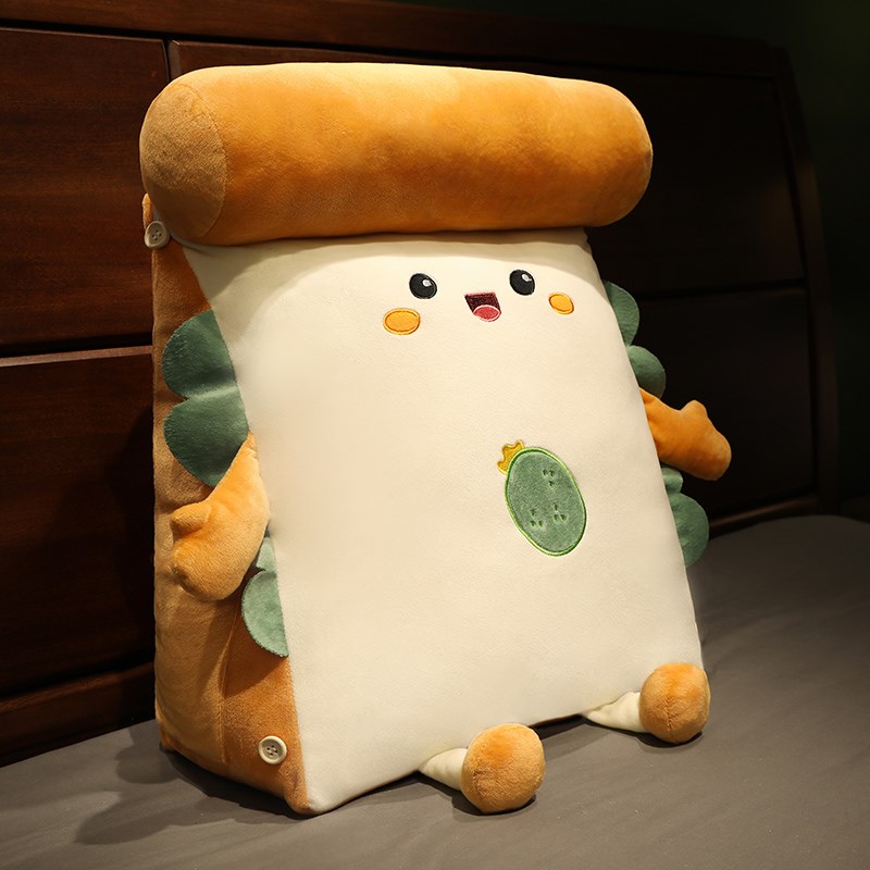 床头软包靠背垫靠枕腰垫三角枕头床上抱枕女生P睡觉护腰枕沙发靠