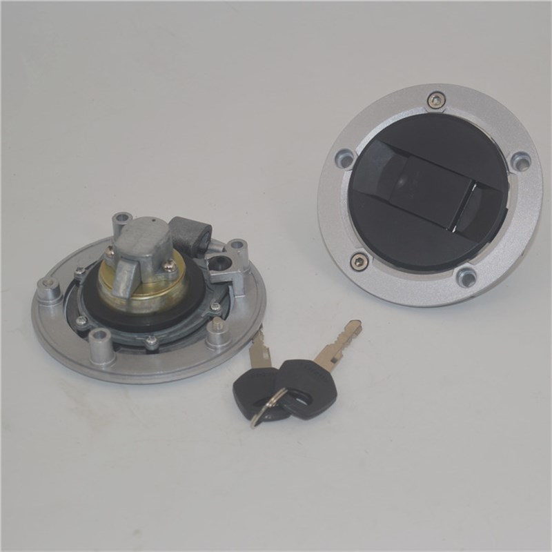 适用轻骑铃木骏龙GS125R QS125-2 迪爽HJ150-9/9A摩托车油箱盖锁