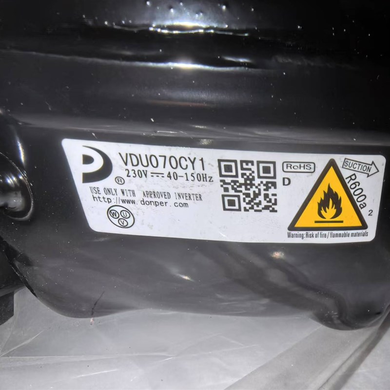 VFA090CY1/VFL090CY1/VFA110CY1/VFL110CY1变频压缩机