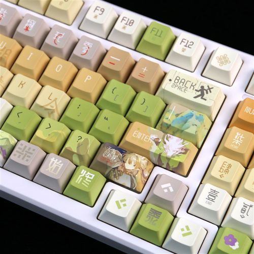 嗨元创怀黍离主题PBT侧刻键帽热升华机械键盘动漫二次元游戏键帽