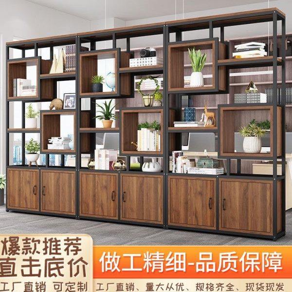 铁艺客厅入户屏风玄关柜新中式办公室双面收纳现代简约创意隔断柜,商业/办公家具,办公储物柜,淘宝优惠券,粉丝福利购,淘宝优惠卷