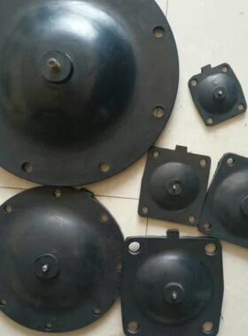 英标EG41J衬胶隔膜阀膜片国标G41JDN25-DN300垫片隔膜片橡胶膜片