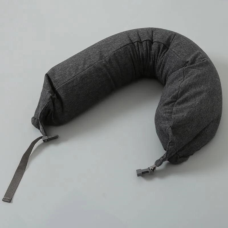 u型枕颗粒枕头飞机枕旅q行可携式办公室午休趴枕靠枕脖子u形枕护