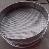 园艺土筛 分样筛 圆孔筛 100mm 筛子 方孔筛1 定做普通冲孔网