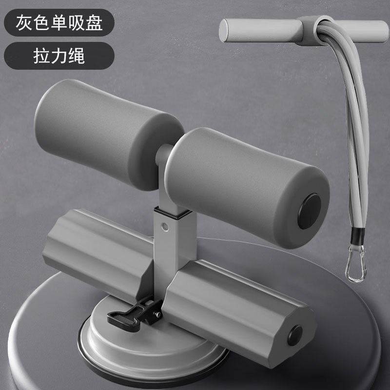 卧起坐辅助c器卷腹拉力绳家用运动固定脚器瘦肚子勾脚健身训练器