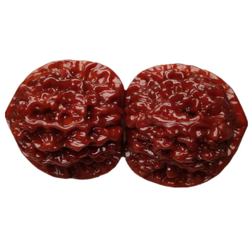 文玩桃核一物一图机刷包浆玉化精品野生四座楼麒麟纹手搓手玩核桃