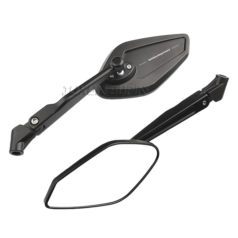 适用于本田铃木新大洲天鹰PCX150UU/UE/UY摩托车改装后视镜反光镜