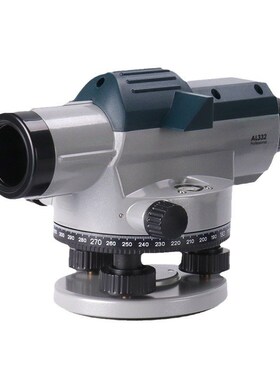 水平仪AL332-1全自动安平调平带激光水准仪32倍高精度测绘仪器