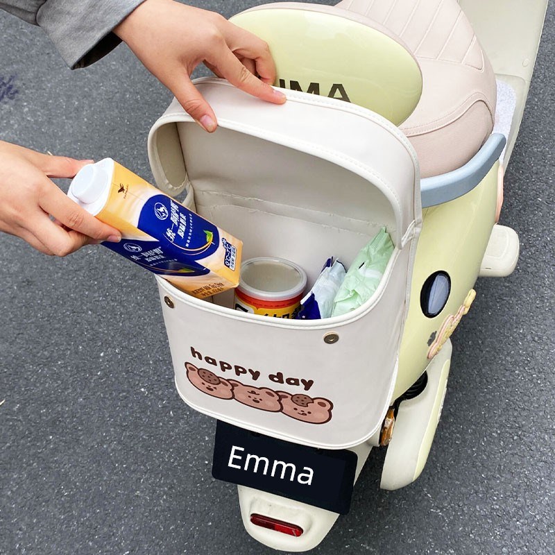 电动汽车挂袋,前后侧收纳袋,大容量摩托车后行李箱挂袋,防水