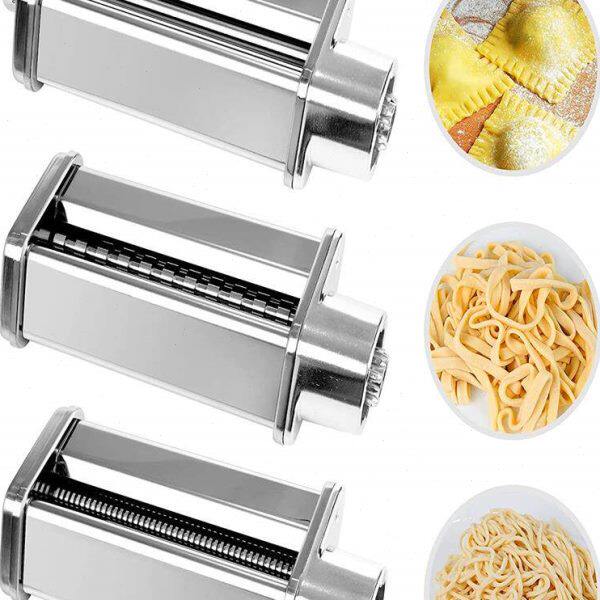 适配DAEWOO压面配件大宇厨师机不锈钢面条制作通用切面器绞肉灌肠