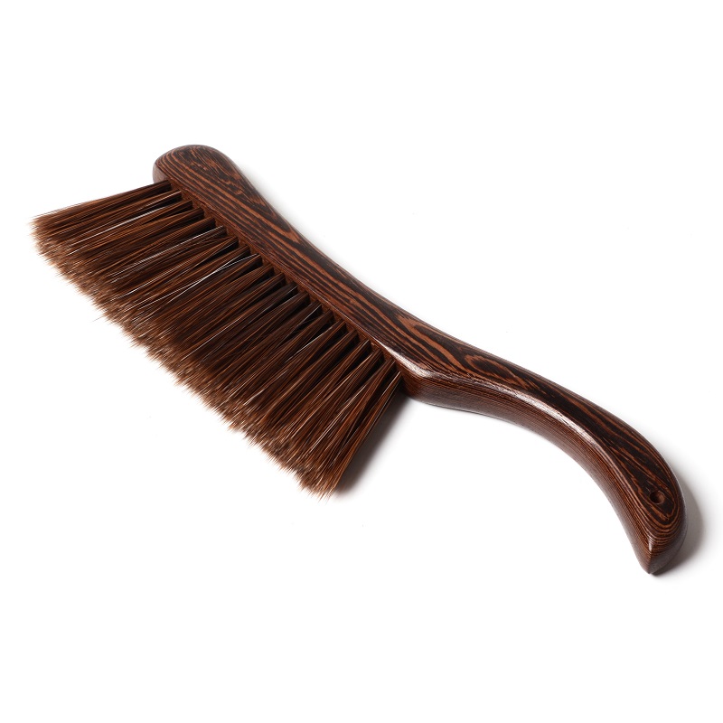鸡翅木鬃毛刷弯手柄家用扫床刷软毛刷清洁刷神器扫炕笤帚实用家居