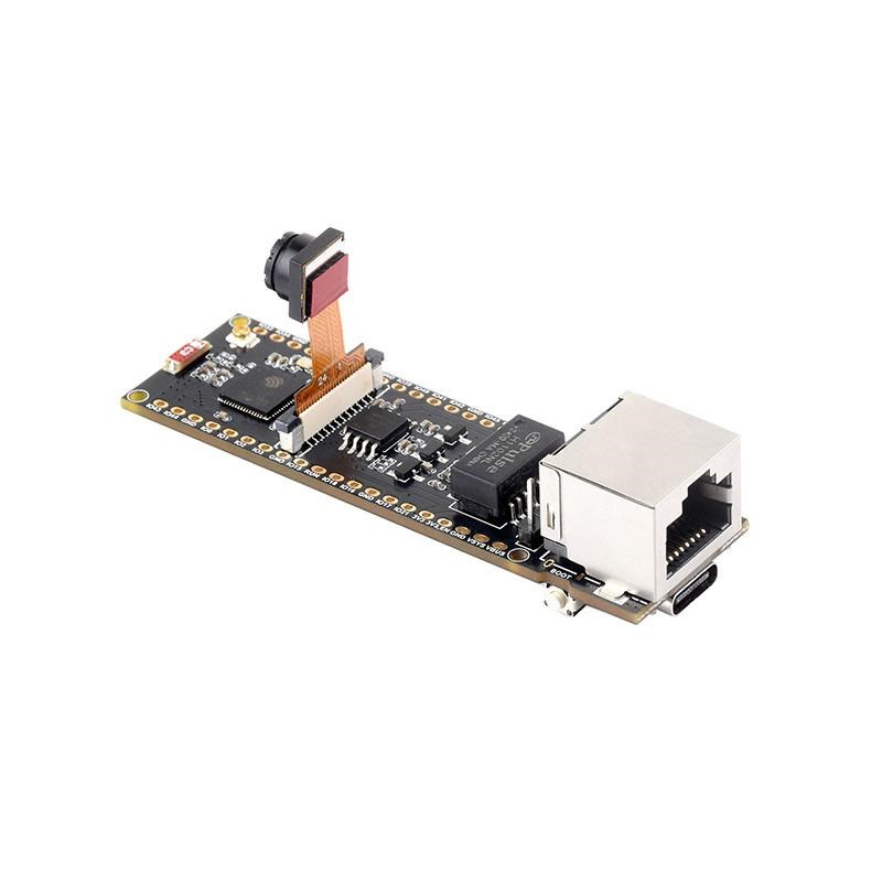 ESP32-S3以太网开发板 通信模块 WiFi/蓝牙 可扩展PoE供电 摄像头