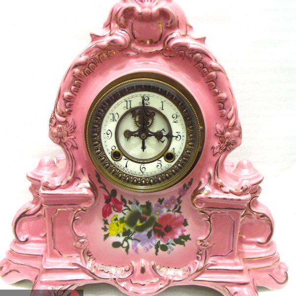钟表 仿古钟表 古典钟表 欧式钟表 陶瓷机械钟表（全粉）