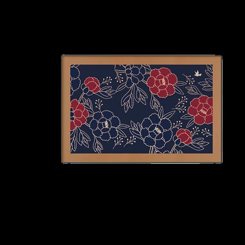 中古风电表箱装饰画小众复古配电箱遮挡挂画艺术抽象弱电闸箱壁画