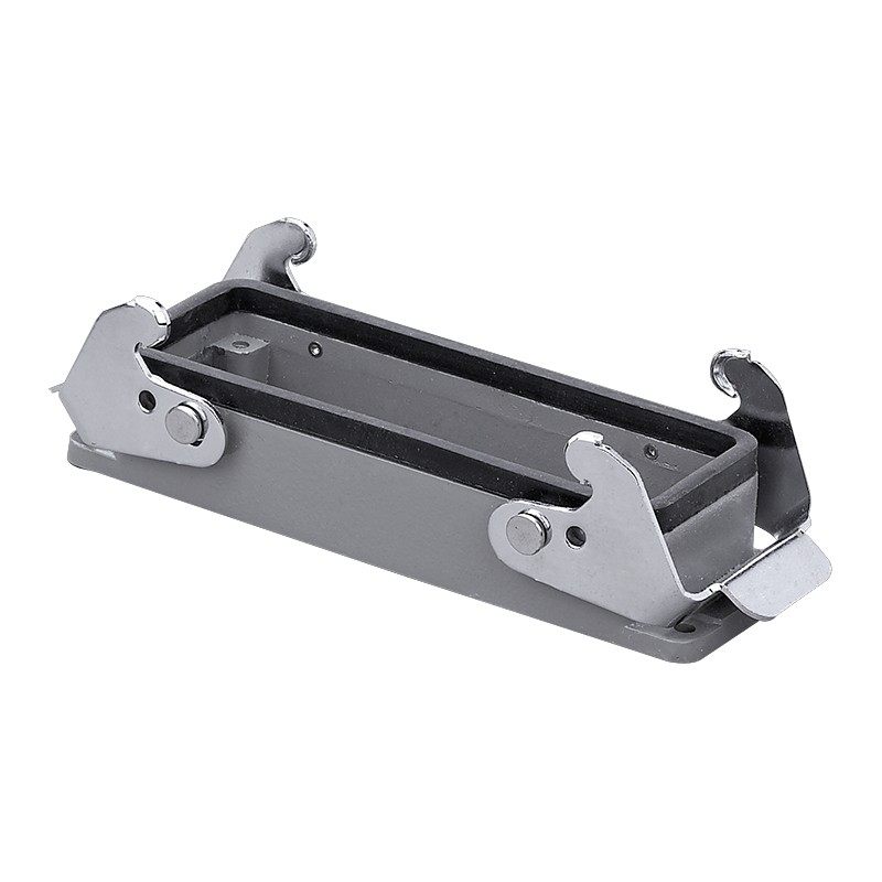 重载连接器24芯16A矩形插座HDC-HE-024-1M/F航空插头热流道接插件