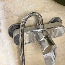 304不锈钢淋浴雨花酒出水管配件软管浴室不锈钢喷头连接管热水器