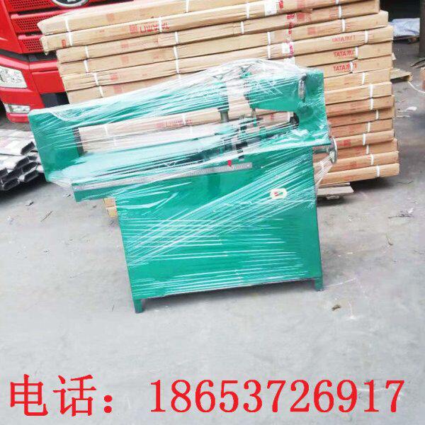 切圆压边机生产厂家 铝板弯边机 方便 圆形铝板反光标志牌制造机