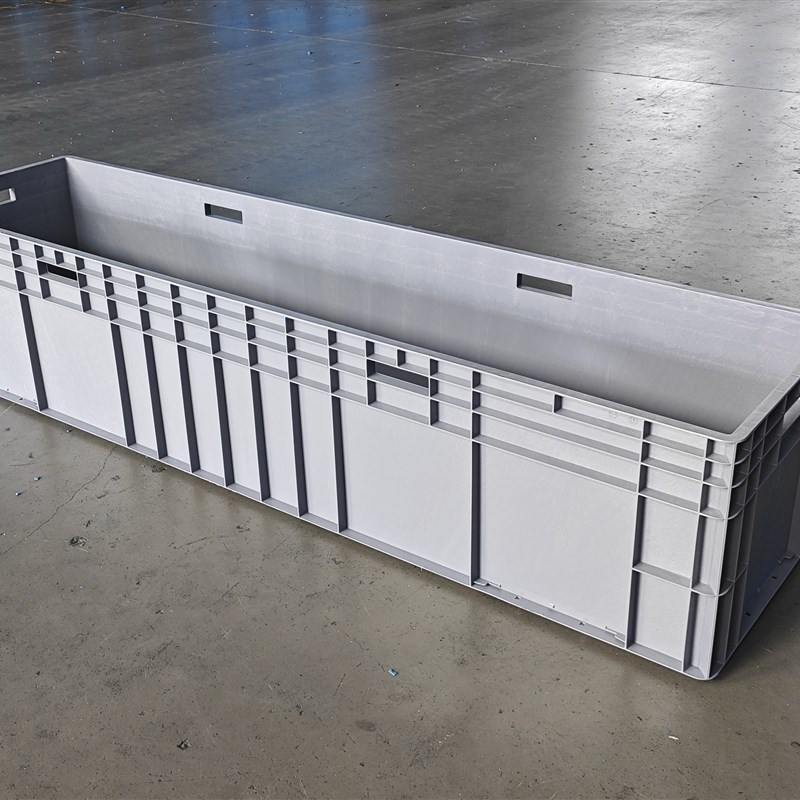 1600400340长方形塑料周转箱物流长方形大箱蔬菜运输框16340