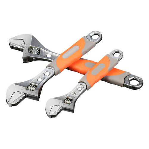 多功能活动扳手德国款8寸-12寸扳子板子万能管钳搬手工具活口板手