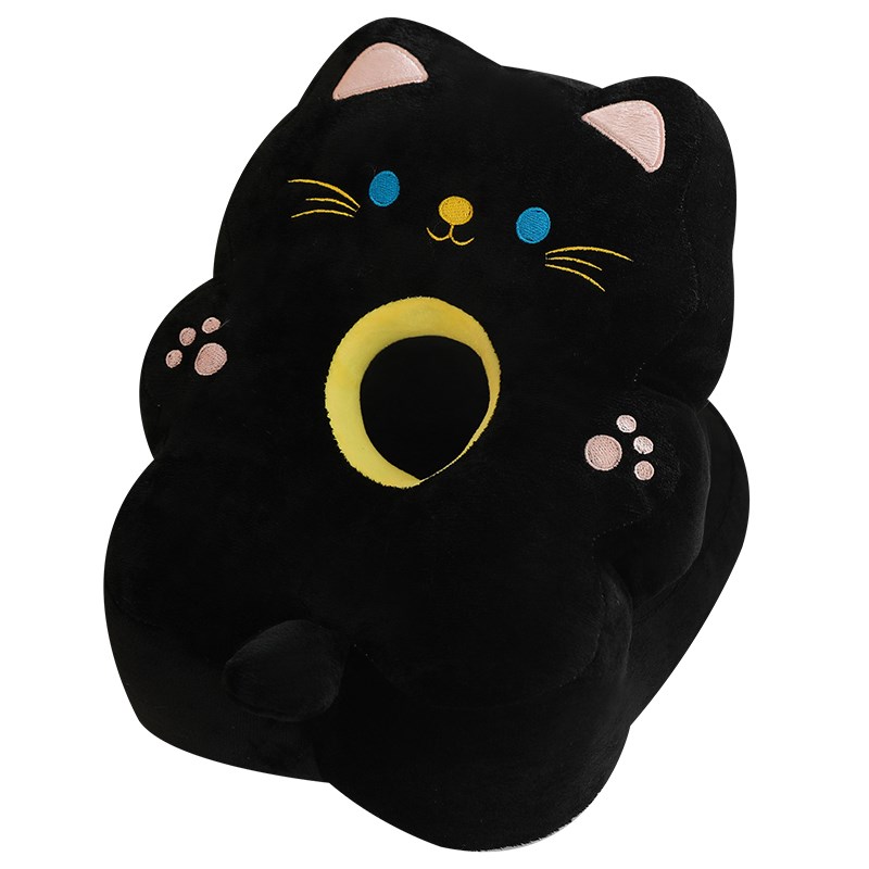 夏季猫咪冰丝午睡枕趴睡枕小学生教室午休枕头桌上抱枕办公室神器
