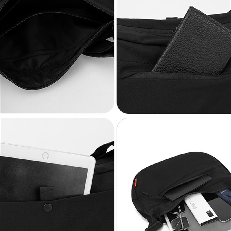 艾乐时尚潮流男生斜挎包饺子包大容量百搭轻便休闲挎包男单肩背包