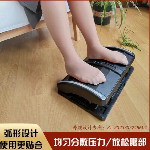 汽车座椅腿托腿部支撑折叠搁脚凳延长垫后排脚踏板车载搁脚凳翘腿
