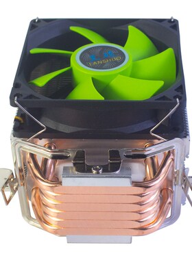 冰刃400 六铜管CPU散热器台式机风扇1155AMD2011针1366 x79X58