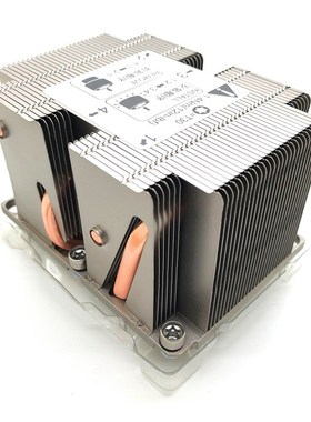 工厂直销电脑CPU散热器3647平台narriw被动式4铜管2u服务器散热片