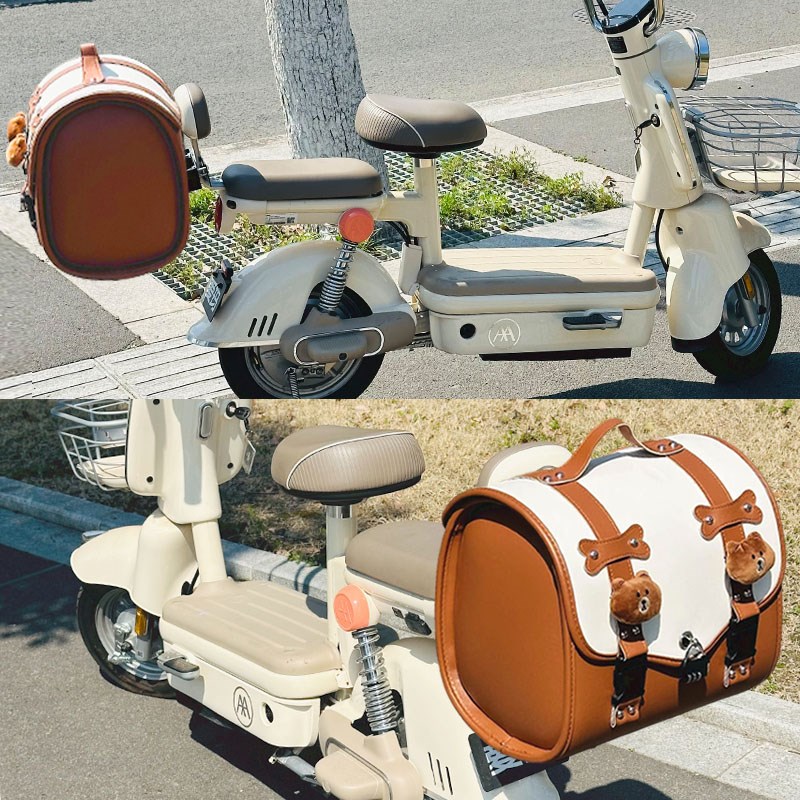 九号q85c电动车后备箱后置储物尾包通用9号后尾箱q80c放头盔神器