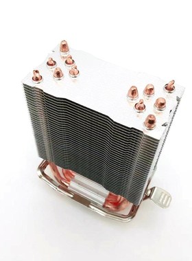 12代1700台式电脑cpu散热器6铜管静音风扇X79 2011双路服务器主板