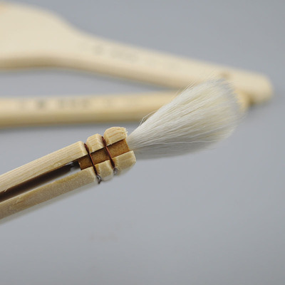 谢德堂国画底纹笔 羊毛刷 水彩画刷 5249纯羊毛刷 平头方头底纹大