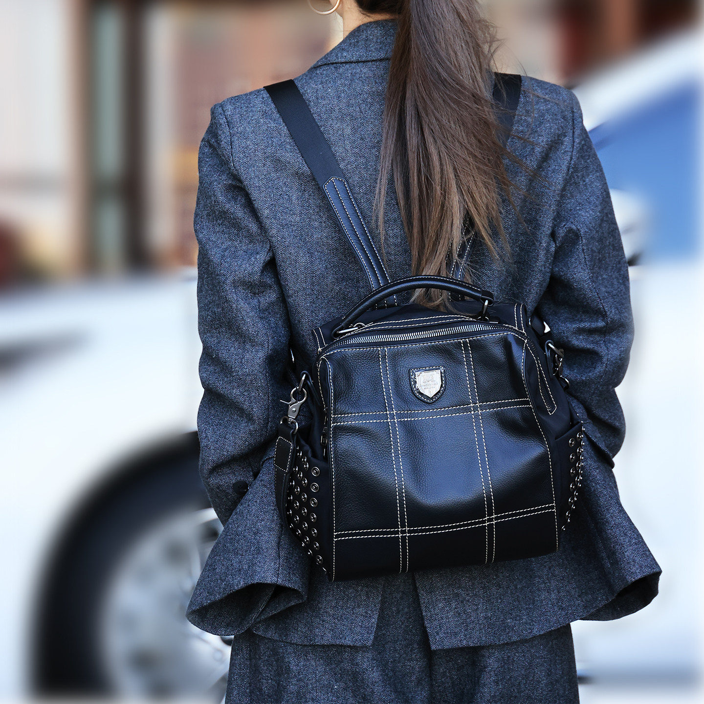 醉牛双肩包女头层牛皮轻便通勤背包大容量旅行单肩斜挎包2026新款,箱包皮具/热销女包/男包,通用款女包,淘宝优惠券,粉丝福利购,淘宝优惠卷