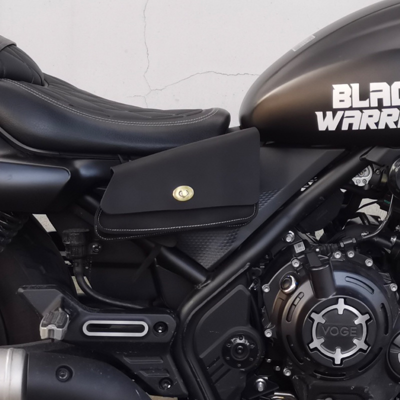 适用无极CU525侧边包机车改装配件邉盖包车头包复古小挂包