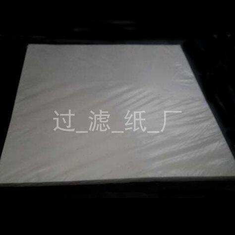 实验室用无灰滤纸600*600中速快速慢速定量滤纸100张包无灰无毛纸