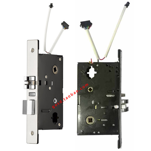 酒店锁锁体感应锁通用电子锁芯电机配件宾馆锁2号3号刷卡锁离合器