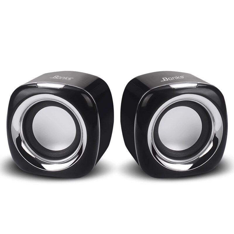 电脑音响台式家用有线小音箱桌面迷你小型低音炮笔记本喇叭手机